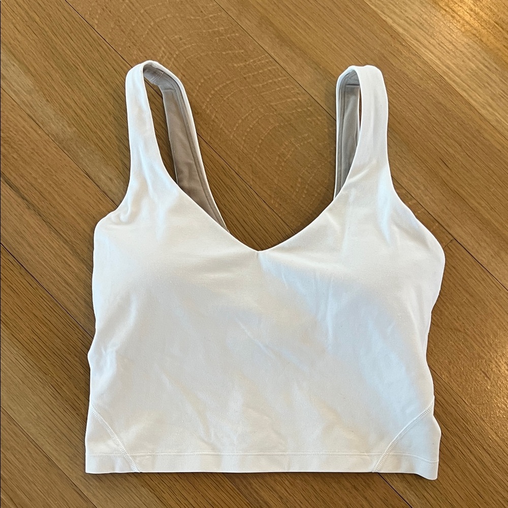 lululemon athletica white Align tank 4